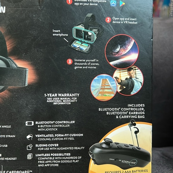 Utopia 360 Virtual Reality 3D headset - Picture 6 of 10